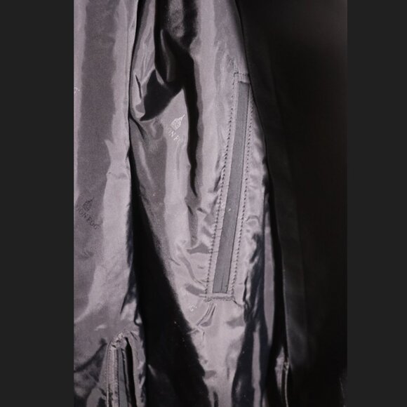 Vintage London Fog Black Trench Coat 42 Short w Liner - Picture 7 of 13